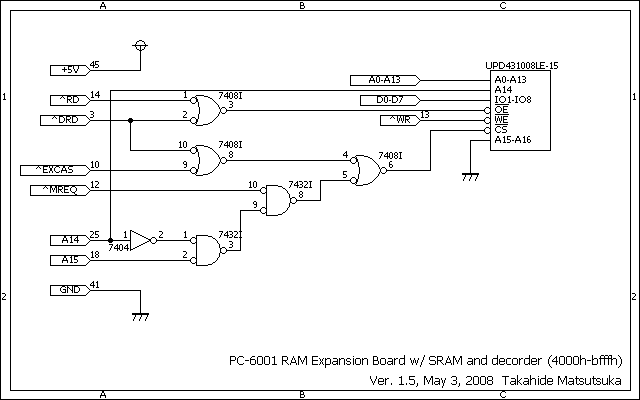 PC-6001補完ページ(RAM)